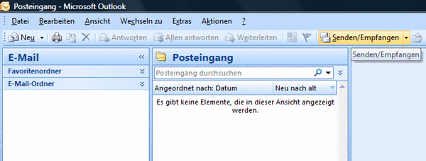 Microsoft Outlook 2007 - Schritt 11